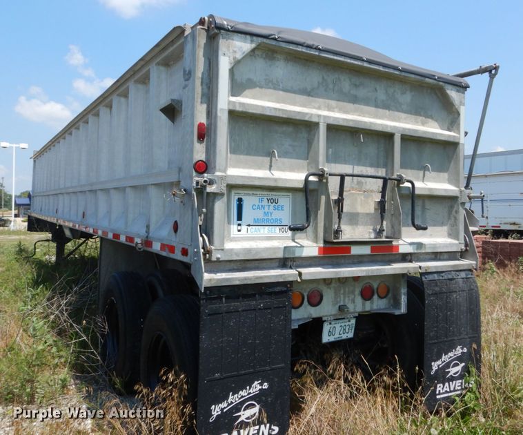 image for item GV9107 1984 Ravens end dump trailer