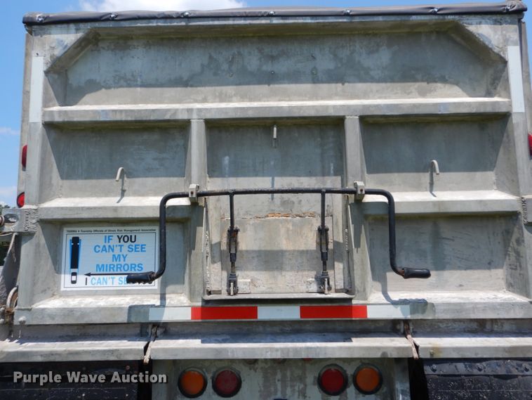 image for item GV9107 1984 Ravens end dump trailer