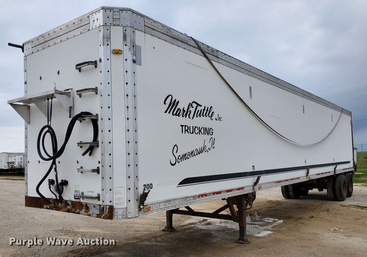 image for item HK9215 1997 Wilkens OK2LA22NCOYG walking floor trailer