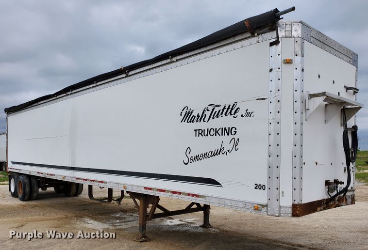 image for item HK9215 1997 Wilkens OK2LA22NCOYG walking floor trailer