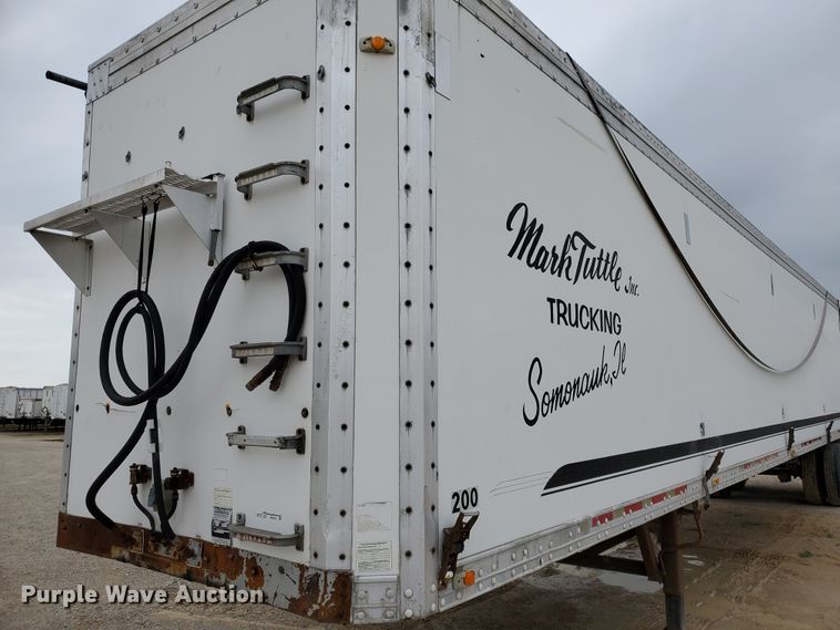 image for item HK9215 1997 Wilkens OK2LA22NCOYG walking floor trailer