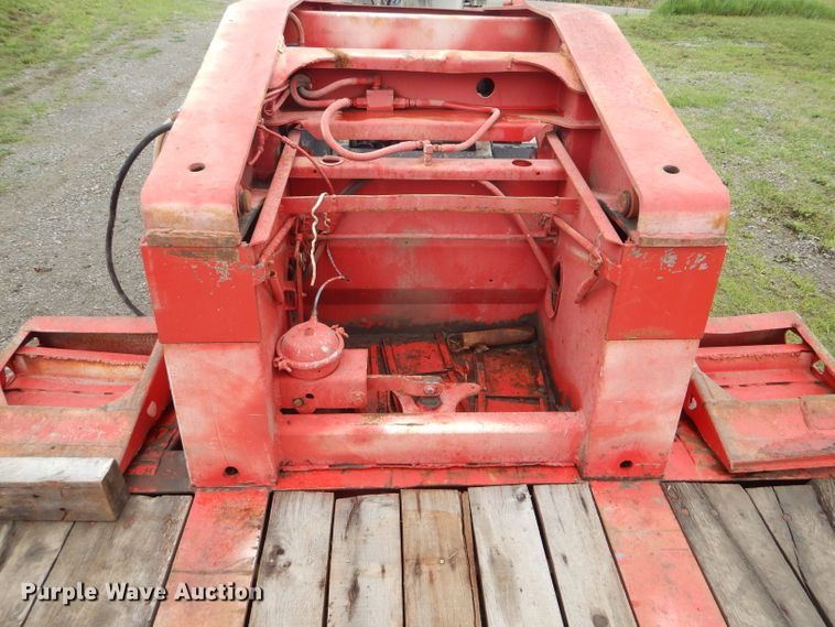 image for item HM9637 1994 Trail King TK100HDG-523 lowboy equipment trailer