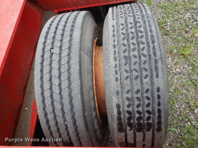 image for item HM9637 1994 Trail King TK100HDG-523 lowboy equipment trailer