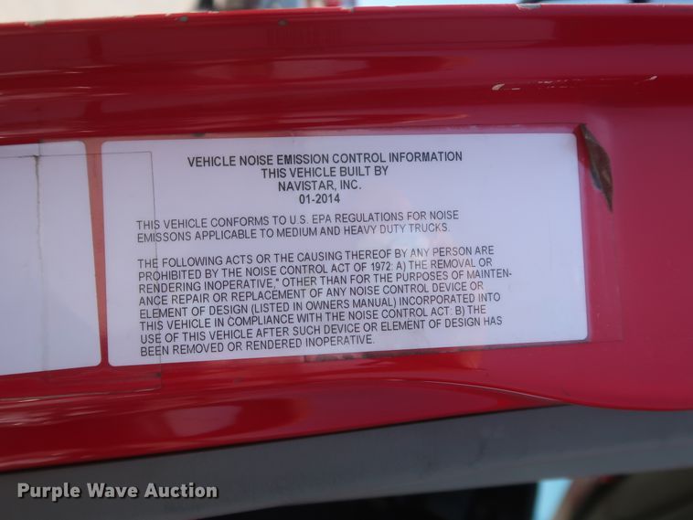 image for item HT9527 2014 International ProStar  semi truck