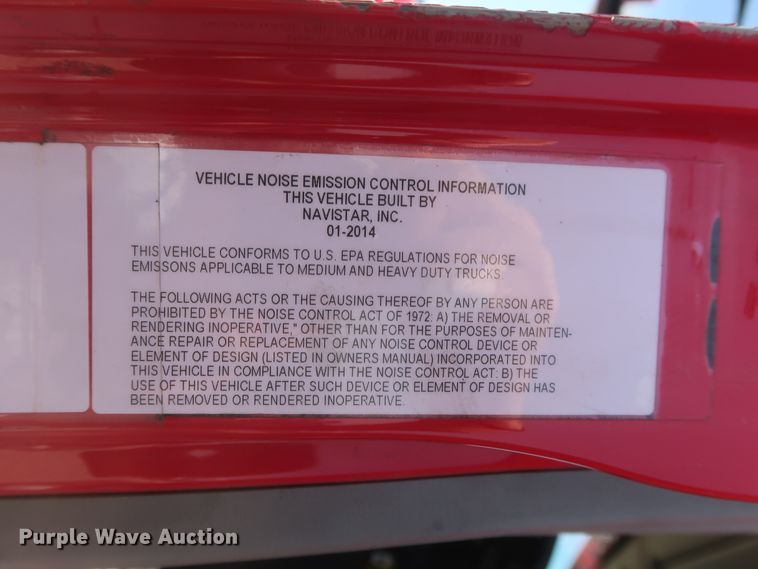 image for item HT9529 2015 International ProStar  semi truck