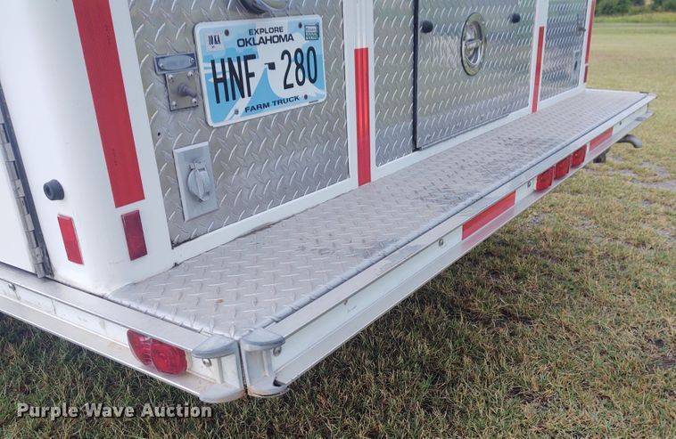 image for item DE7028 1996 Freightliner FL80  E-One heavy wet rescue fire truck