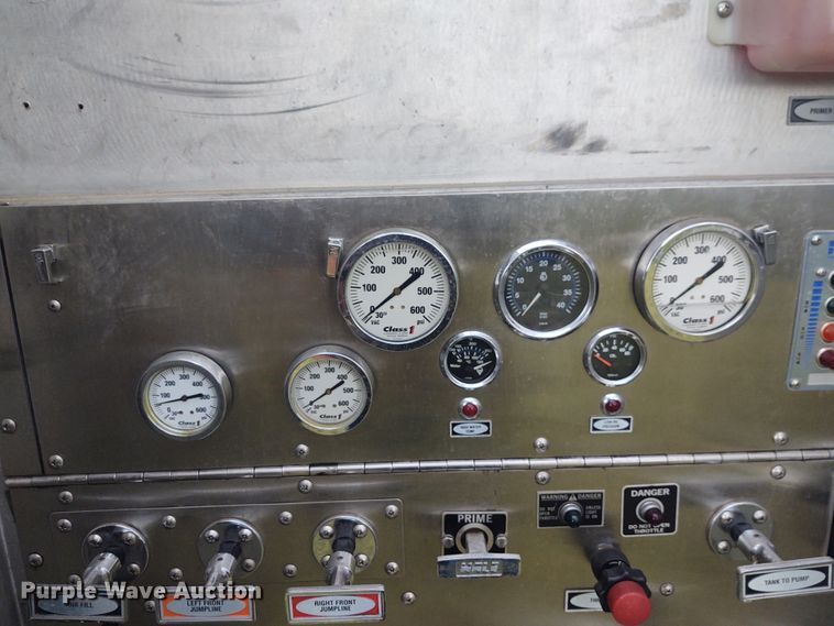 image for item DE7028 1996 Freightliner FL80  E-One heavy wet rescue fire truck