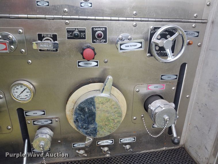 image for item DE7028 1996 Freightliner FL80  E-One heavy wet rescue fire truck