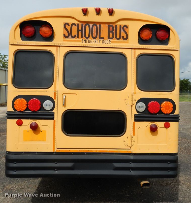 image for item DF2637 2001 International 3800 Blue Bird  school bus