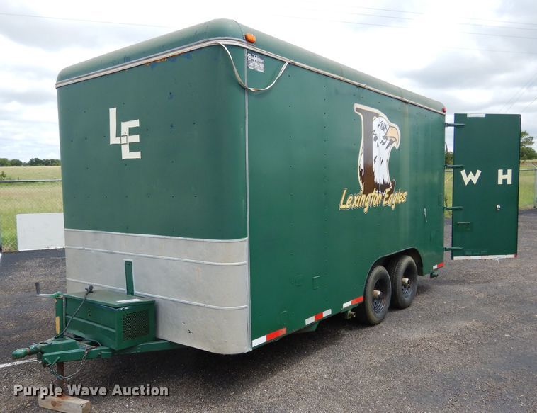 image for item DF2640 1999 S&H enclosed cargo trailer