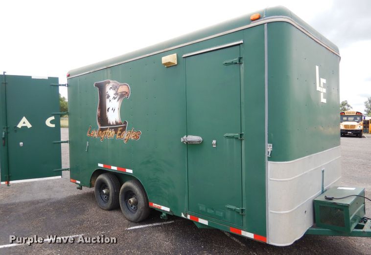 image for item DF2640 1999 S&H enclosed cargo trailer