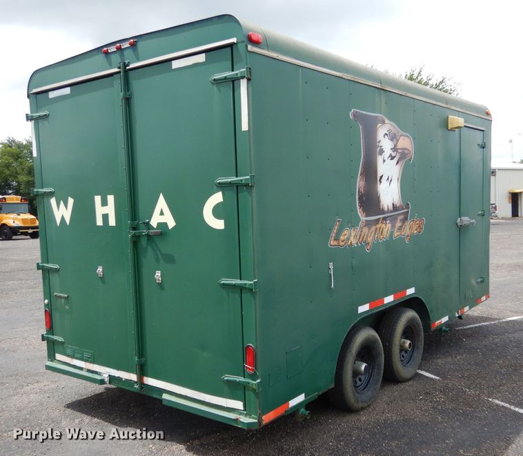 image for item DF2640 1999 S&H enclosed cargo trailer