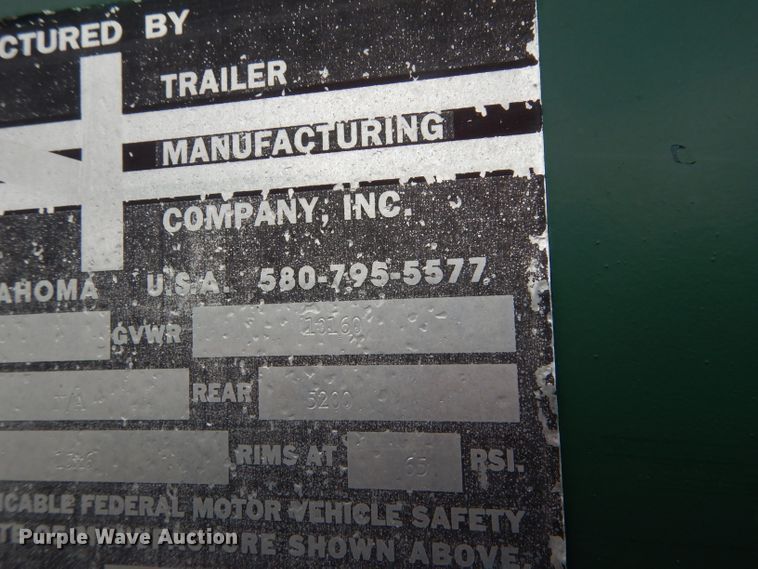 image for item DF2640 1999 S&H enclosed cargo trailer