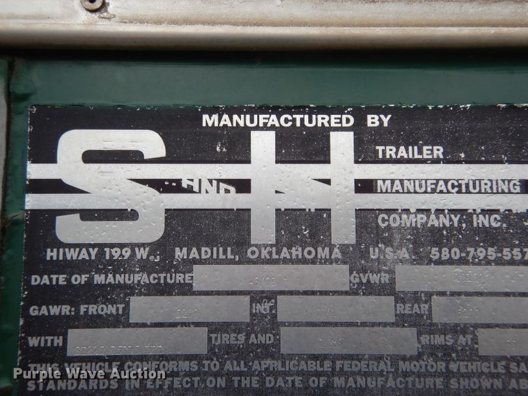 image for item DF2640 1999 S&H enclosed cargo trailer