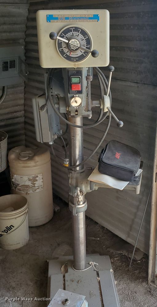 image for item DF7491 Rockwell drill press