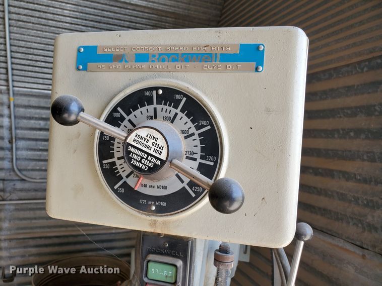 image for item DF7491 Rockwell drill press