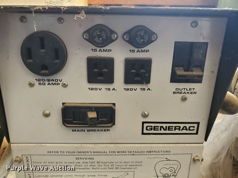 image for item DF7496 Generac 6872-0  generator