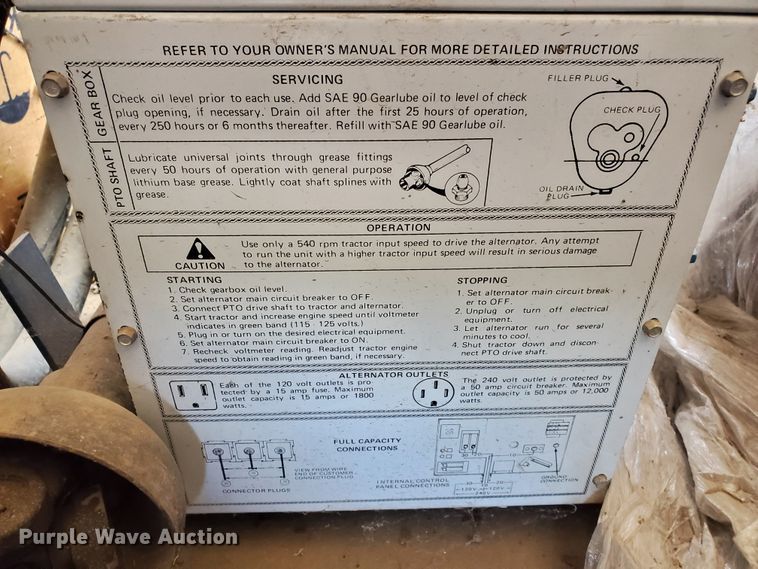 image for item DF7496 Generac 6872-0  generator