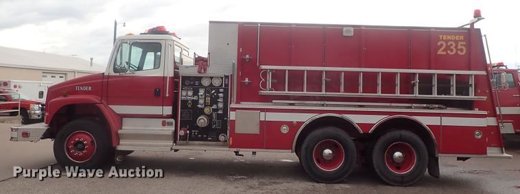 image for item DG2371 1996 Freightliner FL80 Pierce  fire truck