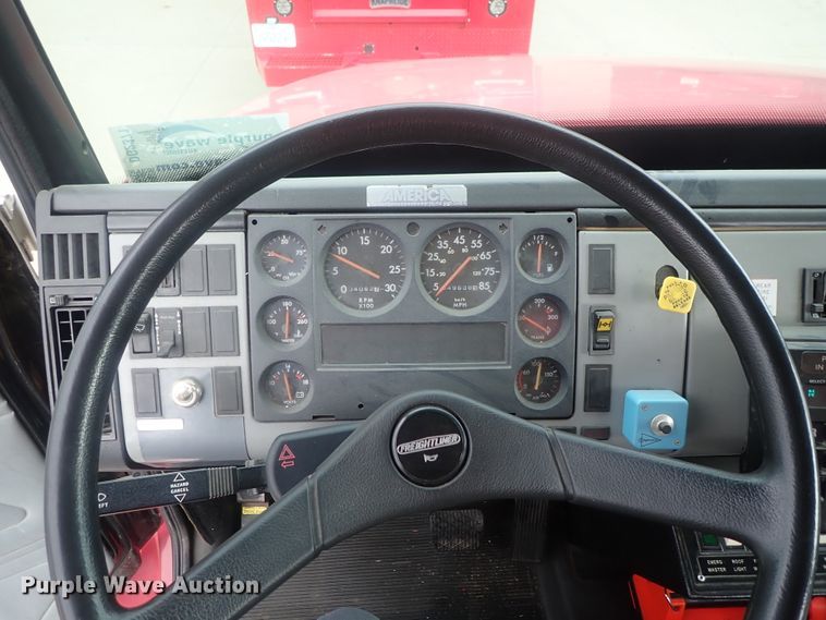 image for item DG2371 1996 Freightliner FL80 Pierce  fire truck