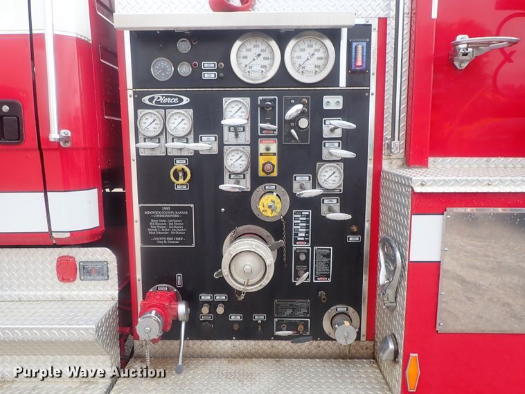 image for item DG2371 1996 Freightliner FL80 Pierce  fire truck