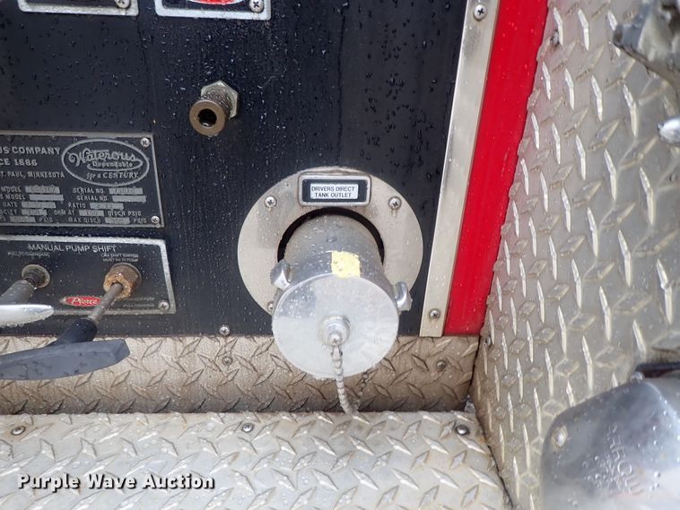 image for item DG2371 1996 Freightliner FL80 Pierce  fire truck