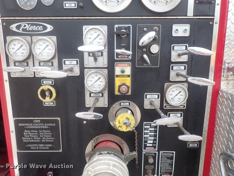 image for item DG2371 1996 Freightliner FL80 Pierce  fire truck