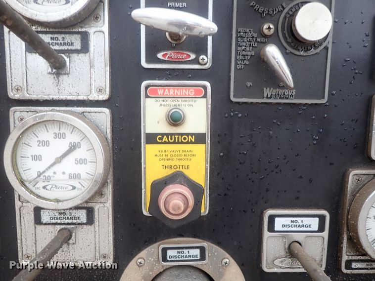 image for item DG2371 1996 Freightliner FL80 Pierce  fire truck