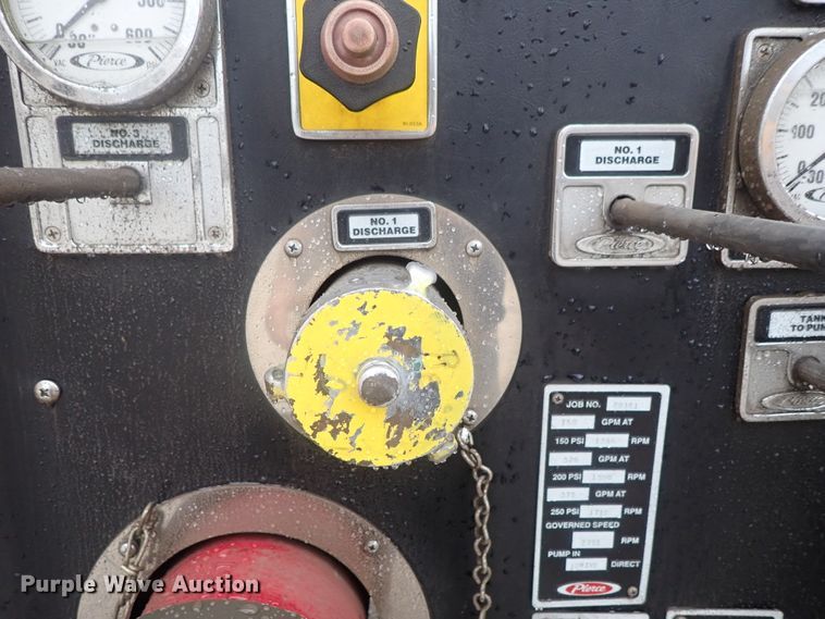 image for item DG2371 1996 Freightliner FL80 Pierce  fire truck