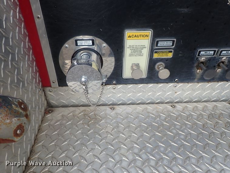 image for item DG2371 1996 Freightliner FL80 Pierce  fire truck