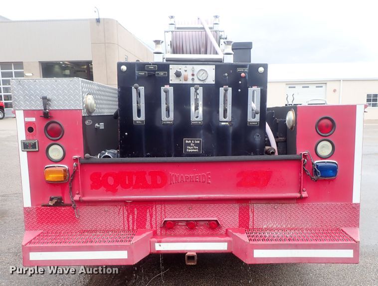 image for item DG2373 2002 Ford F550  Crew Cab brush fire truck