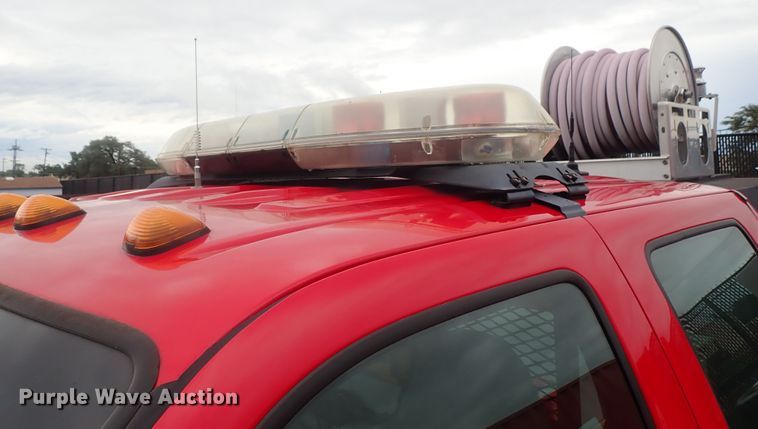 image for item DG2373 2002 Ford F550  Crew Cab brush fire truck