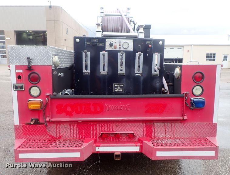 image for item DG2373 2002 Ford F550  Crew Cab brush fire truck