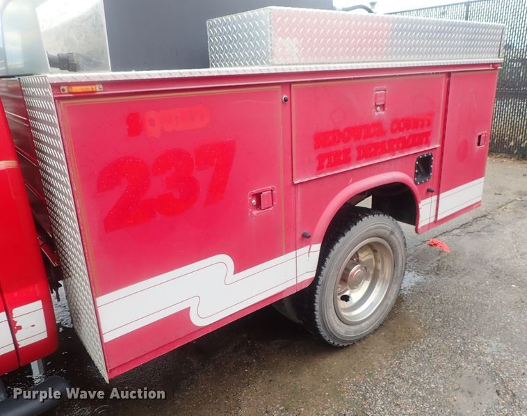 image for item DG2373 2002 Ford F550  Crew Cab brush fire truck