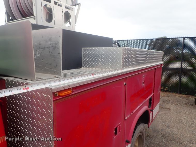 image for item DG2373 2002 Ford F550  Crew Cab brush fire truck