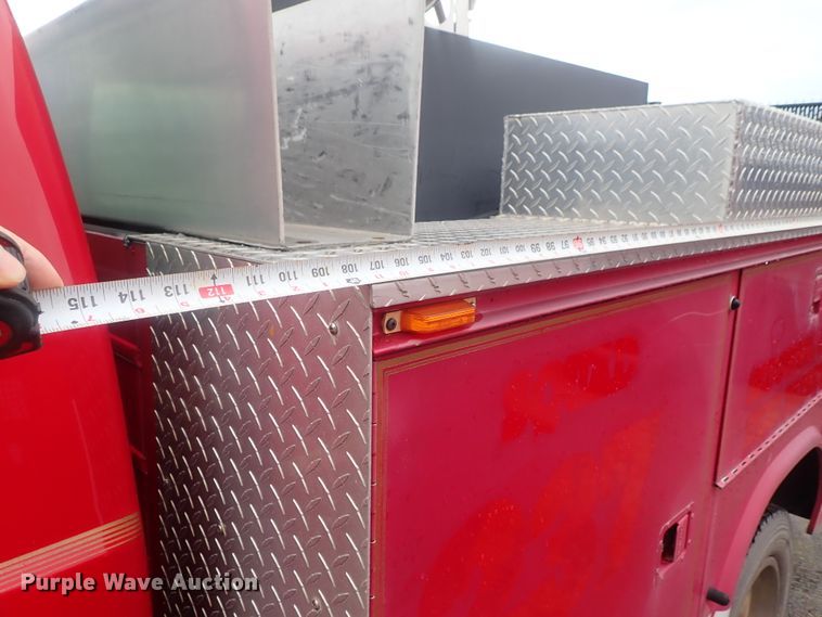 image for item DG2373 2002 Ford F550  Crew Cab brush fire truck