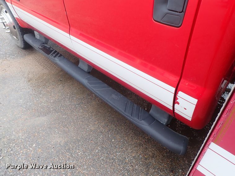 image for item DG2373 2002 Ford F550  Crew Cab brush fire truck