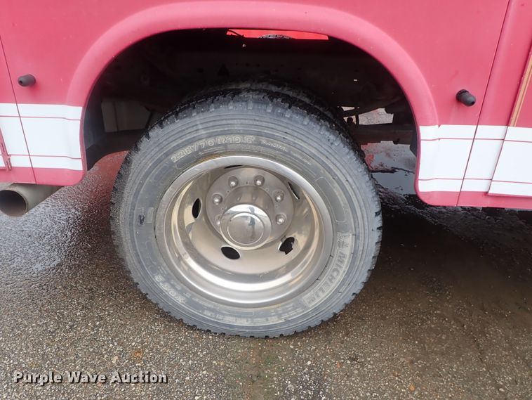 image for item DG2373 2002 Ford F550  Crew Cab brush fire truck