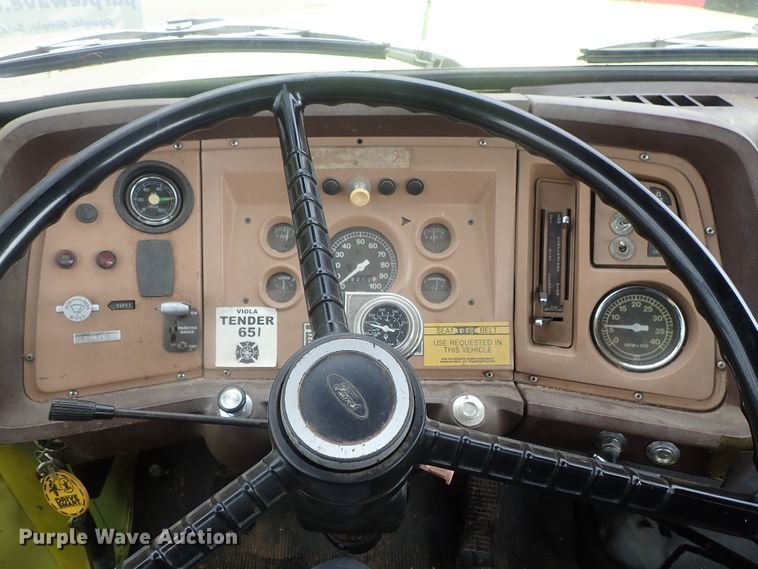 image for item DG2374 1978 Ford L8000  fire truck