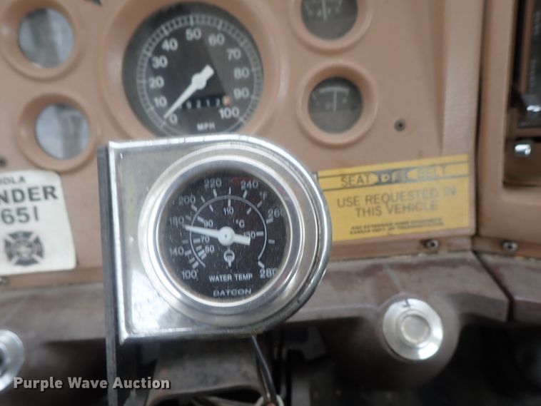 image for item DG2374 1978 Ford L8000  fire truck