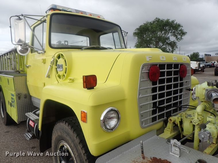 image for item DG2374 1978 Ford L8000  fire truck
