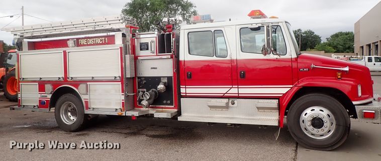 image for item DG2375 1999 Freightliner FL80  fire truck