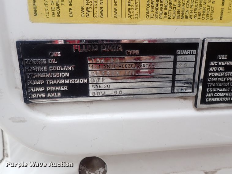 image for item DG2375 1999 Freightliner FL80  fire truck