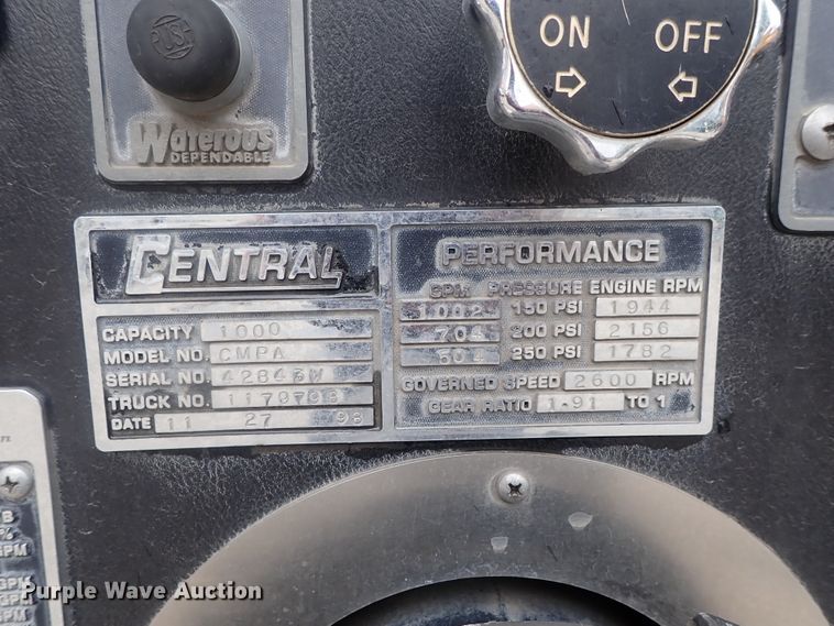 image for item DG2375 1999 Freightliner FL80  fire truck