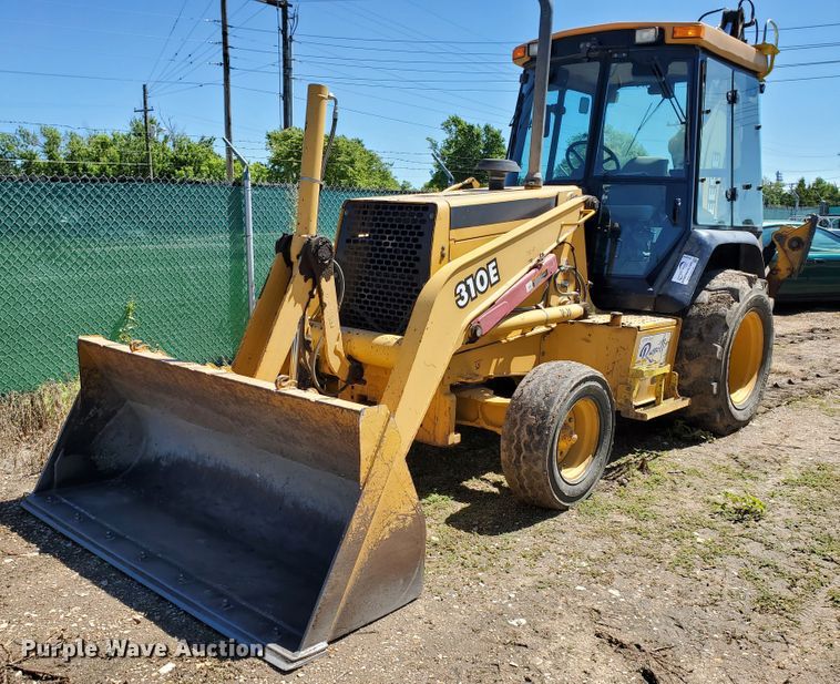 image for item DG5028 1997 John Deere 310E  backhoe