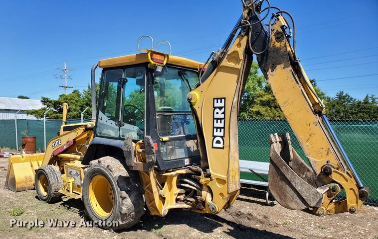 image for item DG5028 1997 John Deere 310E  backhoe