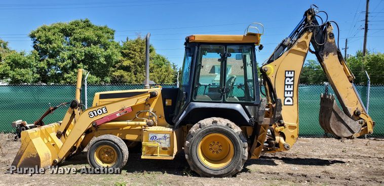 image for item DG5028 1997 John Deere 310E  backhoe