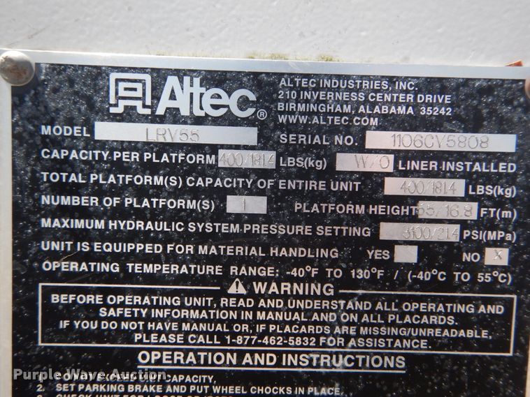 image for item DH5121 2007 International 4300  forestry bucket truck