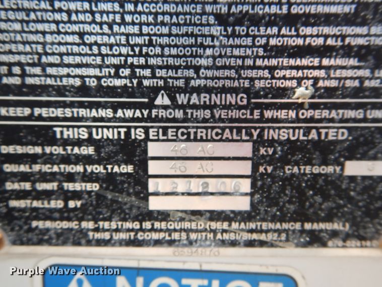 image for item DH5121 2007 International 4300  forestry bucket truck