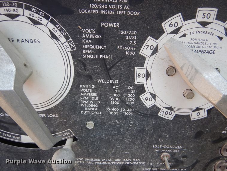 image for item FK9287 Miller Trailblazer 44G welder